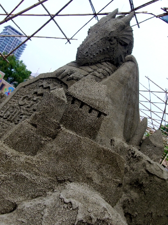 水都大阪 サンドアート