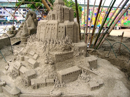 水都大阪 サンドアート