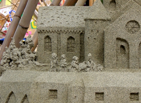 水都大阪 サンドアート