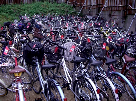 放置自転車