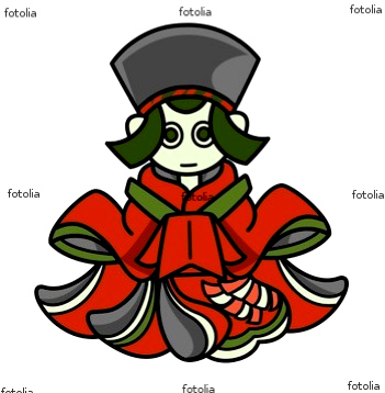 禿のイラスト,キャラクター
