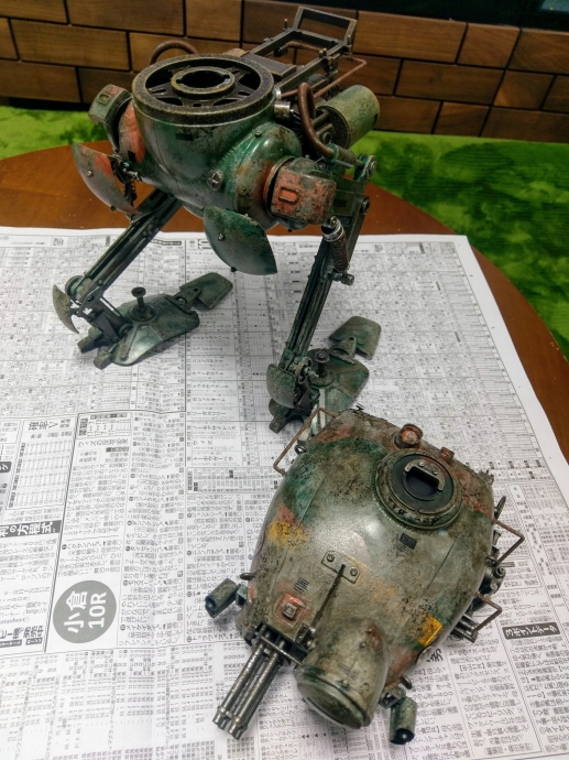 クレーテ T.W.-47 KROTE Maschinen Krieger ZbV3000 Ma.K. 塗装 リペイント マシーネンクリーガ ー