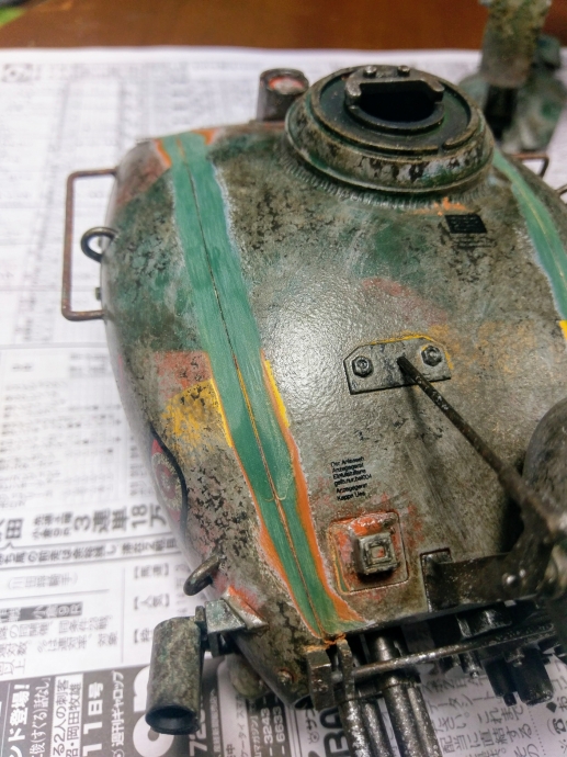 クレーテ T.W.-47 KROTE Maschinen Krieger ZbV3000 Ma.K. 塗装 リペイント マシーネンクリーガ ー