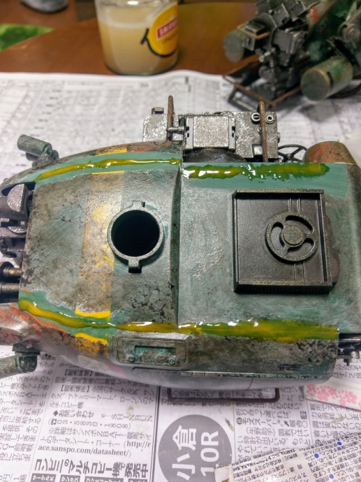 クレーテ T.W.-47 KROTE Maschinen Krieger ZbV3000 Ma.K. 塗装 リペイント マシーネンクリーガ ー
