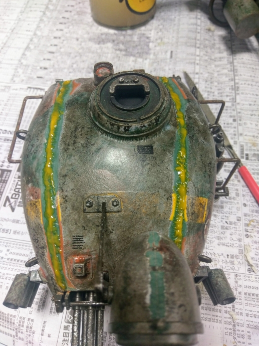 クレーテ T.W.-47 KROTE Maschinen Krieger ZbV3000 Ma.K. 塗装 リペイント マシーネンクリーガ ー