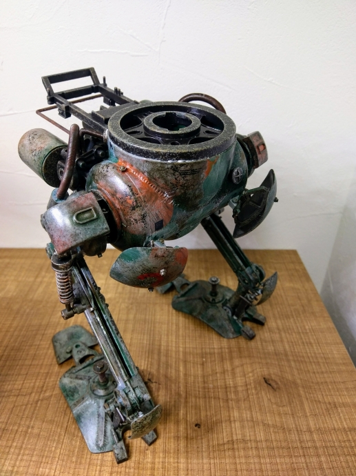 クレーテ T.W.-47 KROTE Maschinen Krieger ZbV3000 Ma.K. 塗装 リペイント マシーネンクリーガー 脚