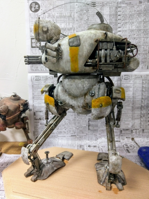 クレーテ T.W.-47 KROTE Maschinen Krieger ZbV3000 Ma.K. 塗装 リペイント マシーネンクリーガー