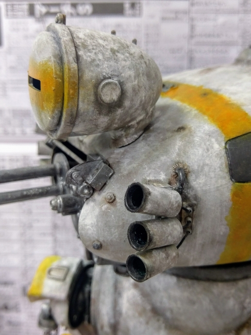 クレーテ T.W.-47 KROTE Maschinen Krieger ZbV3000 Ma.K. 塗装 リペイント マシーネンクリーガー