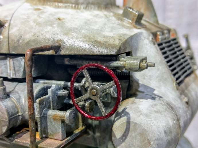 クレーテ T.W.-47 KROTE Maschinen Krieger ZbV3000 Ma.K. 塗装 リペイント マシーネンクリーガー ハンドル