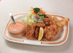 赤とんぼ洋風唐揚げランチ
