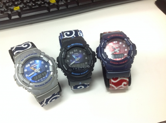 唐草漢字G-SHOCK