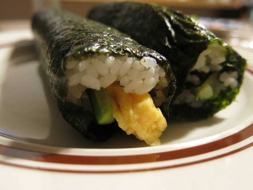 恵方巻き完成