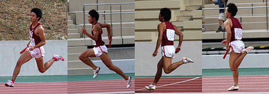 800mリレーの日本新記録