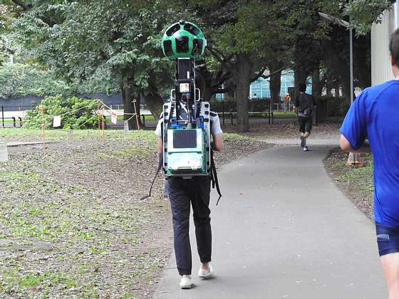 ストリートビューの撮影？ | 鼠狸庵閑話(そりゃあかんわ）