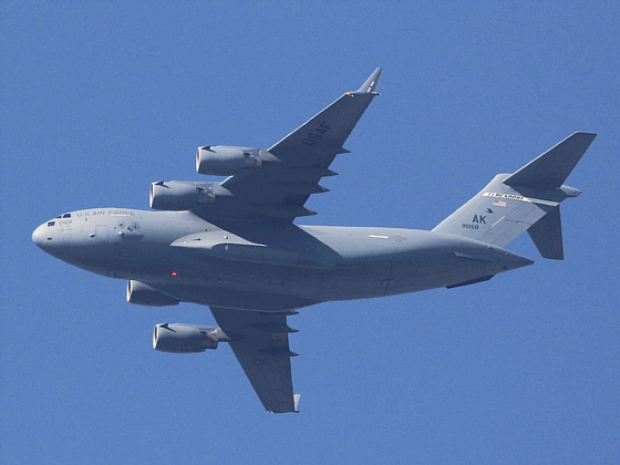 米国空軍の輸送機C-17(グローブマスターⅢ) | 鼠狸庵閑話(そりゃ