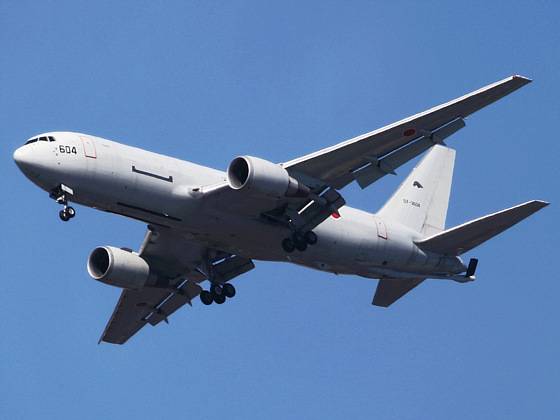 空中給油機 KC-767 パッチ 小牧基地第1輸送航空隊SQ404 空中給油機KC-767 隊員パッチ : 空
