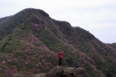 兜岩から西赤石山