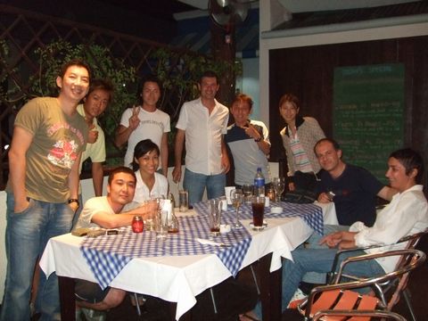 Italian Restaurant, Cebu, Philippines.