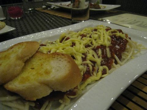 Sumilons restaurant Cuisine