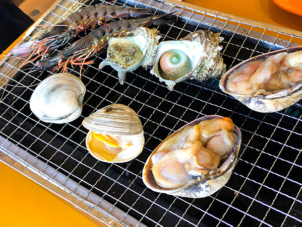 ソレイユの丘 浜焼きバイキング