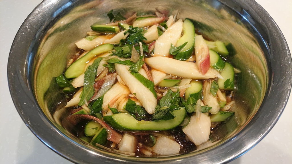 きゅうりと長芋の生姜醤油漬け 簡単 夏野菜 作り置き 簡単なのにごちそう ママの幸せレシピ