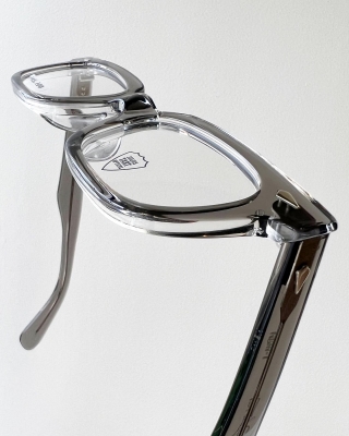 JULIUS TART OPTICAL T-MAN Grey CrystalⅡ Sunglasses Julius Tart Optical T-MAN - Mia Burton