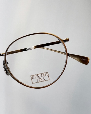 小物 EYEVAN 7285 193 c819 EYEVAN7285 アイヴァン7285 メガネ 193 (47)通販 C.901 ANTIQUE GOLD