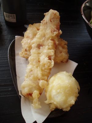 天ぷらはあげたてに限ります