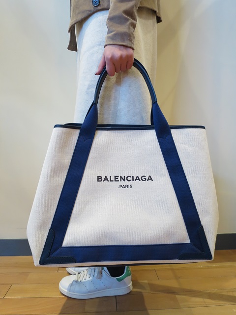 横約50BALENCIAGA 旅行バッグ キャンバスバッグ Lサイズ