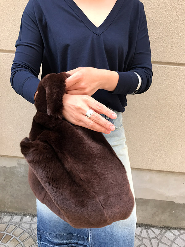 arron(アーロン)のラビットファーバッグ | CIENTO f NEW ARRIVAL