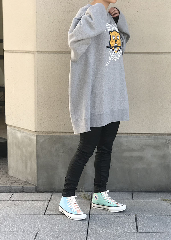 UNDERCOVER アンダーカバー 多ZIPレイヤード ビッグスウェット www