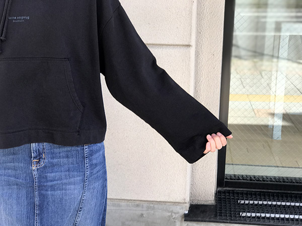 何かパーカーが欲しい。「Acne Studios (アクネストゥディオズ)のJoghy ...