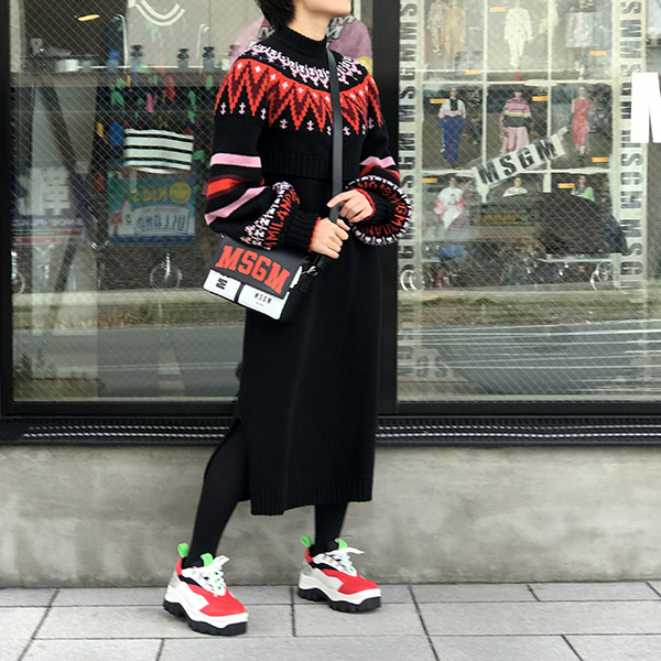 MSGM ニットワンピース