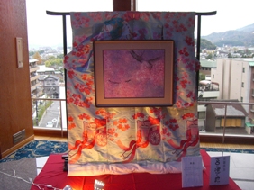 ボジョレー打掛と絵画