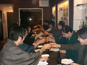 茶道研修 懇親会