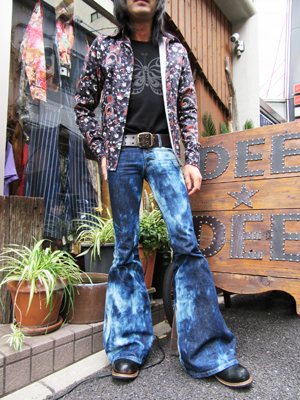 ベルボトム専門店 きいろ DEEDEE マグナム ランダムブリーチ