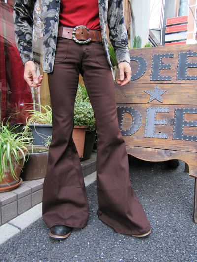 ペイズリー柄ベルボトム ソウルフラワー DeeDee製