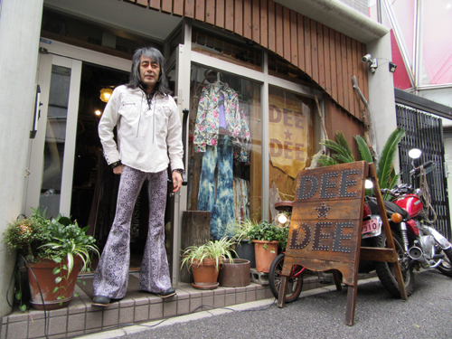 ベルボトム専門店DEEDEE ドールズストライプ No.4 ベルボトム BELL BOTTOM DEEDEE 70年代 ロック ROCK - 渋谷