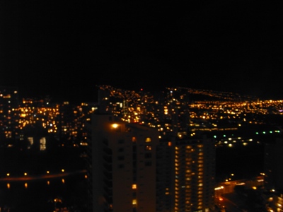 ハワイの夜景