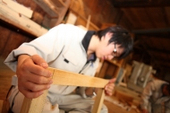 宮大工をめざして<伝統建築学科>