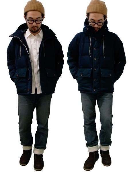 ジャケット・アウター NEXUSVII HOLDEN WOOL HOODED DOWN JKT 46 NEXUSVII×HOLDEN -WOOL HOODED DOWN JKT(NEX-WCS LV7) | NOTHING