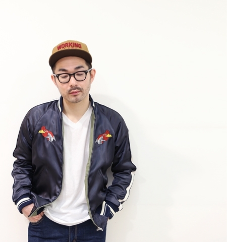 THE UNION】THE FABRIC -THE SKA STUDIUM JACKET(スカジャン THE UNION】THE FABRIC -THE SKA STUDIUM JACKET(スカジャン