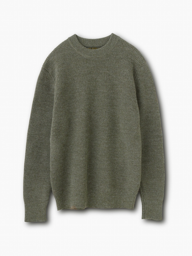 PHIGVEL MIL CREWNECK CARDY VINTAGE BROWN