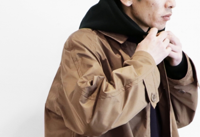 VAINL ARCHIVE SAM(BLACK×BROWN)｜トップス