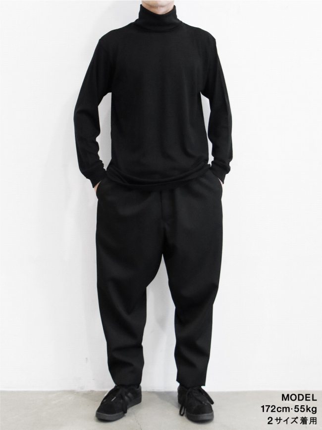 BRAND : GraphpaperMODEL : WASHABLE WOOL CREW NECK BIG TEE