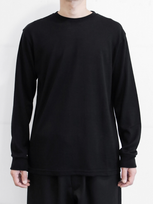 BRAND : GraphpaperMODEL : WASHABLE WOOL CREW NECK BIG TEE 
