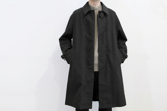 正規店在庫 PHIGVEL - PHIGVEL BELTED BAL COLLAR COAT フィグベルの