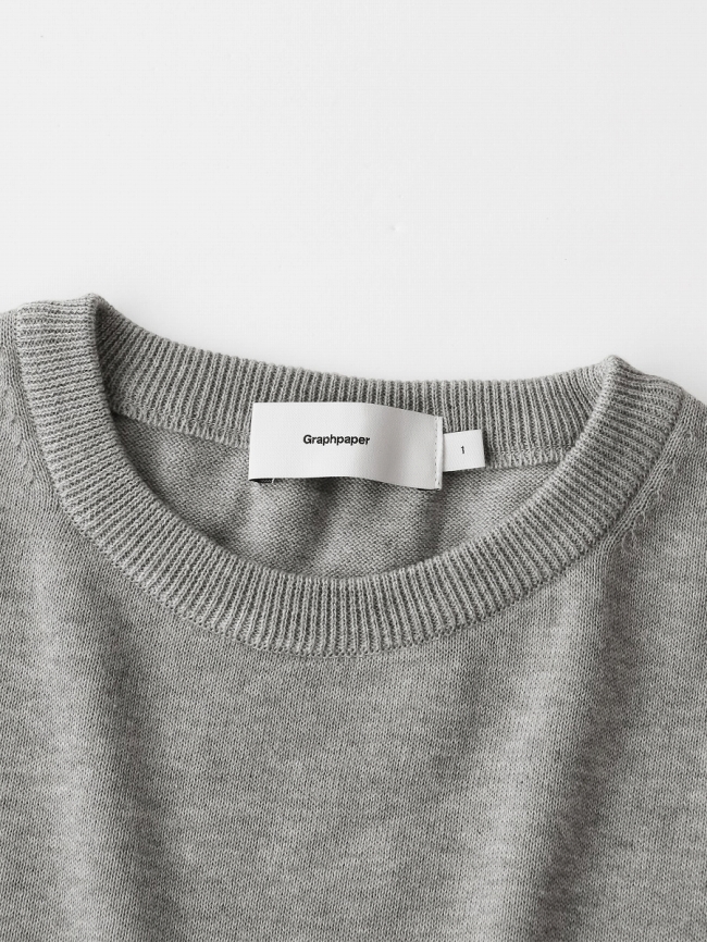 BRAND : GraphpaperMODEL : SUVIN L/S CREW NECK KNIT | NOTHING BUT BLOG