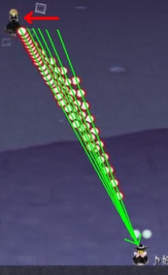 自機狙い弾