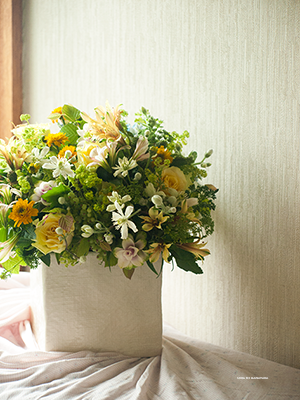 おめでとう!の花を。